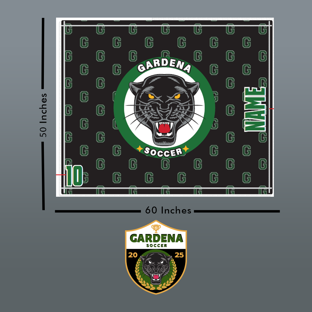 Gardena Soccer Blanket